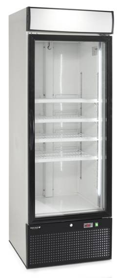 Tefcold displayfrys NF2500G med glasdörr