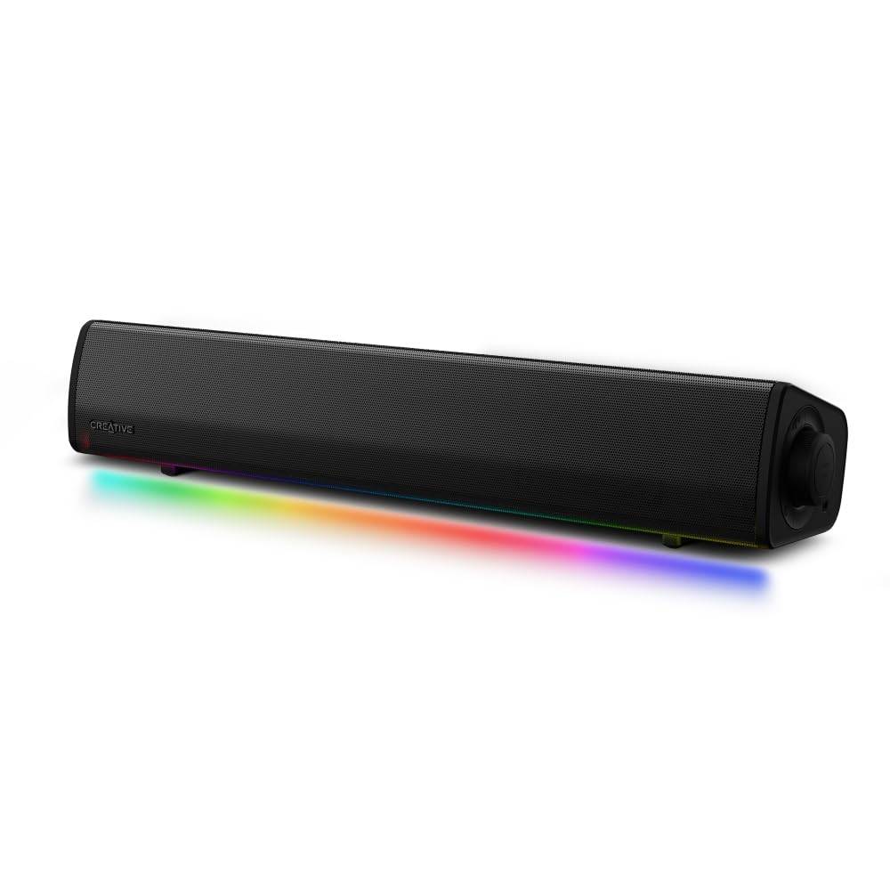Sound Blaster GS3 Product Award 2024 Gold Award 12W Output 24W Wide sound spread beyond its size SuperWide technology analog input Gaming Soundbar