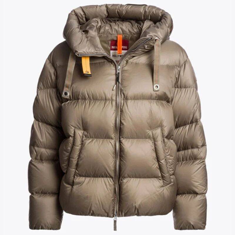 Parajumpers Tilly Hooded Down Jacket Slate Mud