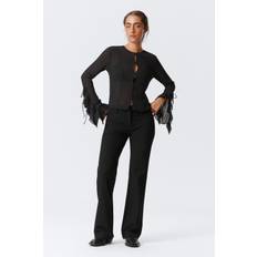 FLARED SUITING TROUSERS