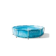 Intex Beachside Metal Frame Pool, 4.485L, 305x76cm (uden pumpe)