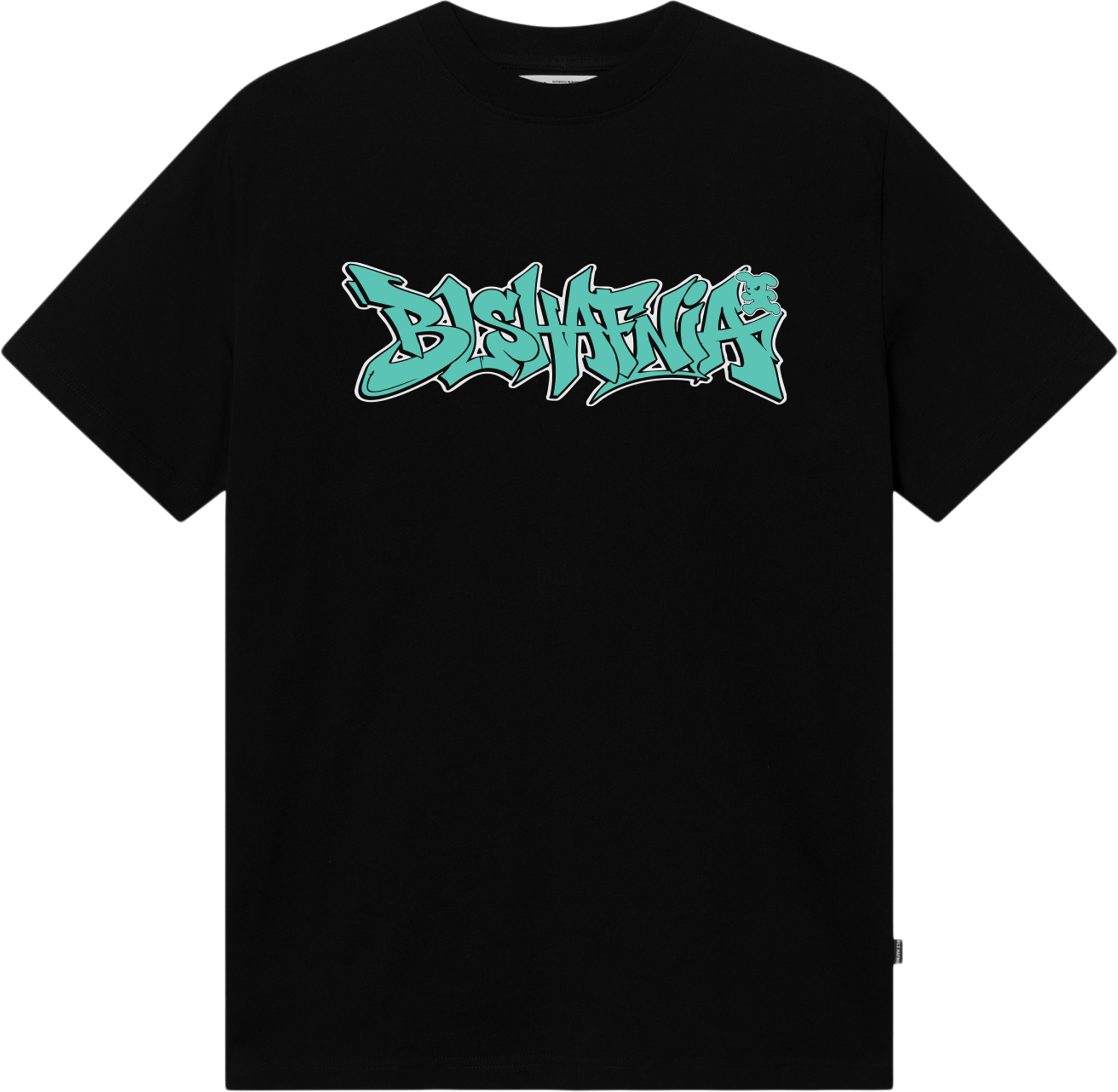 Herre - BLS - Graffiti T-shirt - Logo t-shirts - Relaxed fit - Sort - str. L