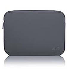 AIPIE Laptopväska 13 13,3 tum skyddsfodral för bärbar dator, laptopfodral kompatibelt med MacBook Air M2/M1, MacBook Pro M2/M1, 12,3 Surface Pro laptopväska fodral 32 x 23 cm grå