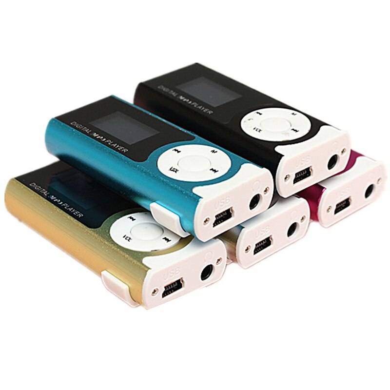 Mini MP3-spelare USB Clip 16GB