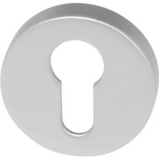 Paar blinde rozetten voor Code Handle 52x10mm, mat verchroomd