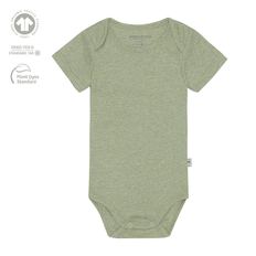 Hazel Body Kortærmet Økologisk GOTS Bomuld - Leaf - 6m (68cm)
