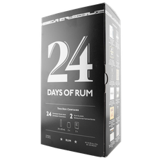 24 Days of Rum Black Edition XL 24x5 cl. + 2 Smageglas