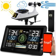 Vejrstation med vind- og regnsensor BD-914 sort