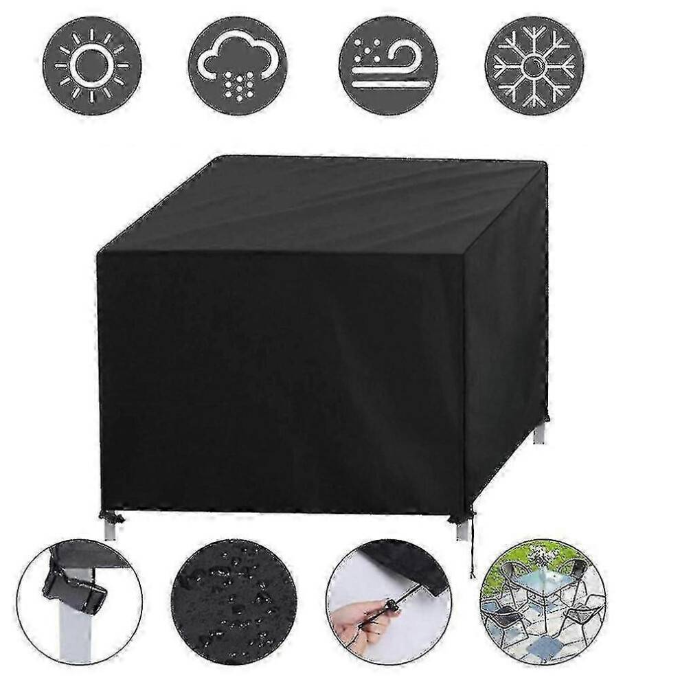 (123*123*74cm) Outdoor Furniture Covers Oxford Fabric Garden Lawn Patio Furniture Covers