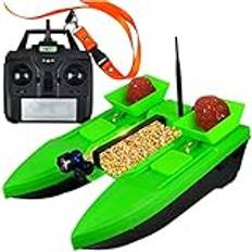 Fish Bait Boat Smart RC Boat Fishing Bait Boat, 2 kg lasttankar, 500m fjärrkontrollavstånd, med dubbelmotor