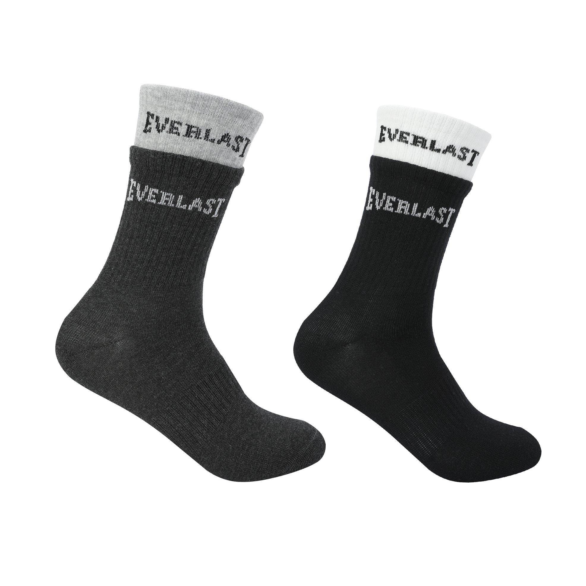 Everlast Men's Ribbed Crew Socks