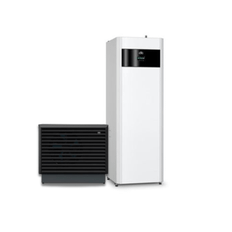 CTC EcoZenith i360 H + CTC EcoAir 712M luft-vattenvärmepump