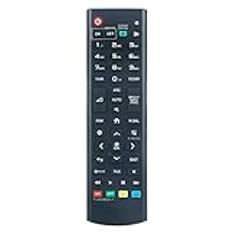 VINABTY ny AKB74915384 fjärrkontroll ersättning passform för LG Smart HD LED TV AKB74915384 43SE3KE-B 43LH5700 50LH5730 fjärrkontroll