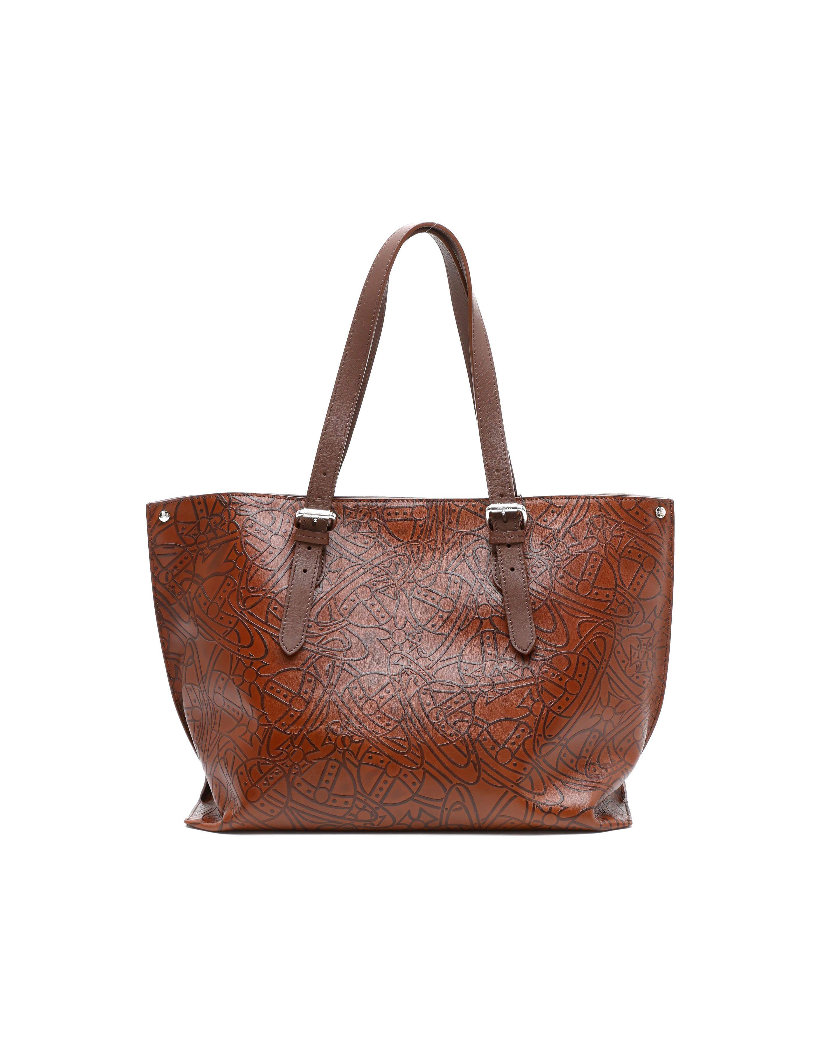 Vivienne Westwood Tote Bag - Brown (One Size)