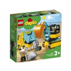 LEGO(R) DUPLO 10931 (4 dele) Lastbil og gravemaskine...