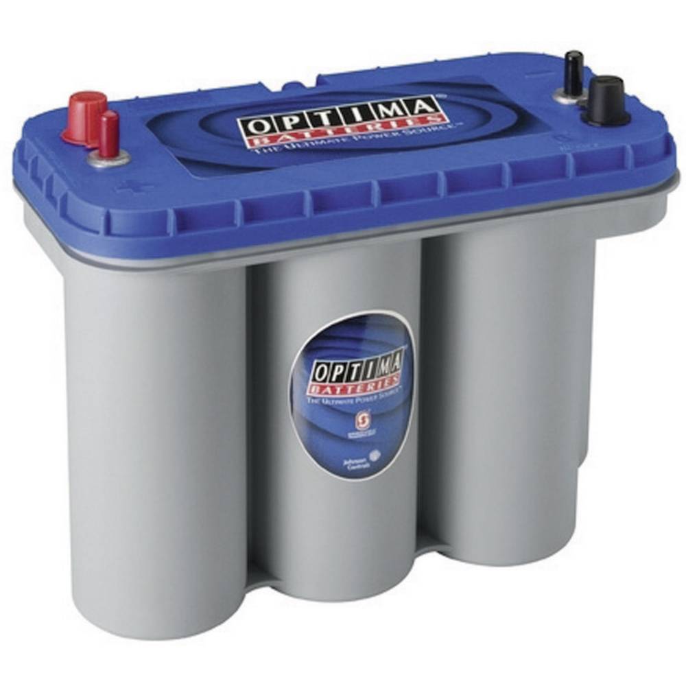 Optima Batteries BTDC5.5 8521880008882 Blybatteri 12 V 75 Ah Bly AGM (B x H x D) 325 x 238 x 165 mm Konuspol, M5-skruvanslutning Underhållsfri, Lindad cell