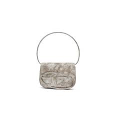 1DR-Iconic shoulder bag in shimmer fabric