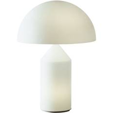 Oluce Atollo 237 Bordslampa 50 Cm Opal - Bordslampor Munblåst Glas Opal - L0237 BI