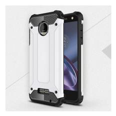 Motorola Moto Z Force Stilfuldt hybridcover - Hvid