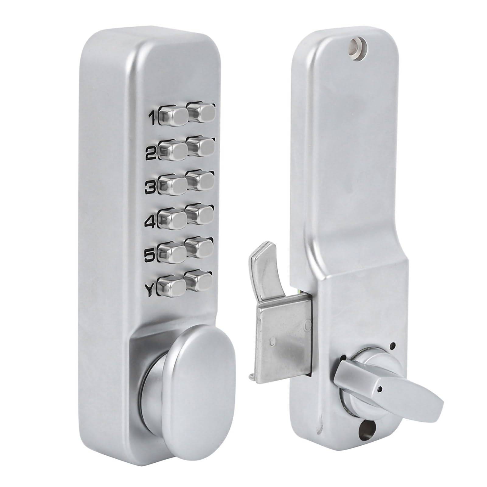 Keyless Mechanical Lock, Easy Operation, 1-11 Digit Smart Lock, Door Lock for Warehouses, Homes, and Offices