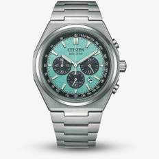 Citizen Super Titanium Eco Drive Blue Watch CA4610-85M