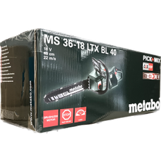 Metabo MS 36-18 LTX BL 40 2x 18V Akku-Kettensäge Solo 601613850