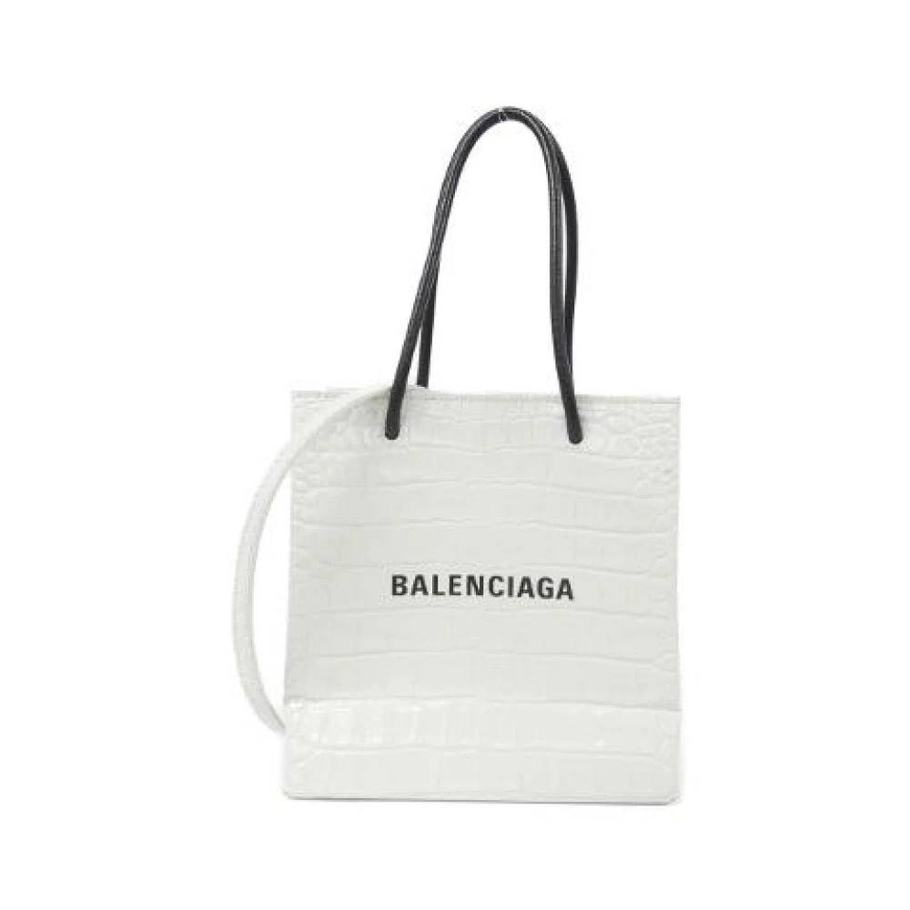 Balenciaga Vintage - Pre-owned Shopping North South Tote Läder Tote Väska Vintage - Dam - ONE Size - Läder
