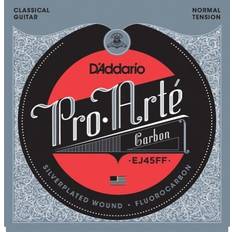 Daddario EJ45FF normal tension Dynacore/Carbon Normal tension strenge til klassisk guitar