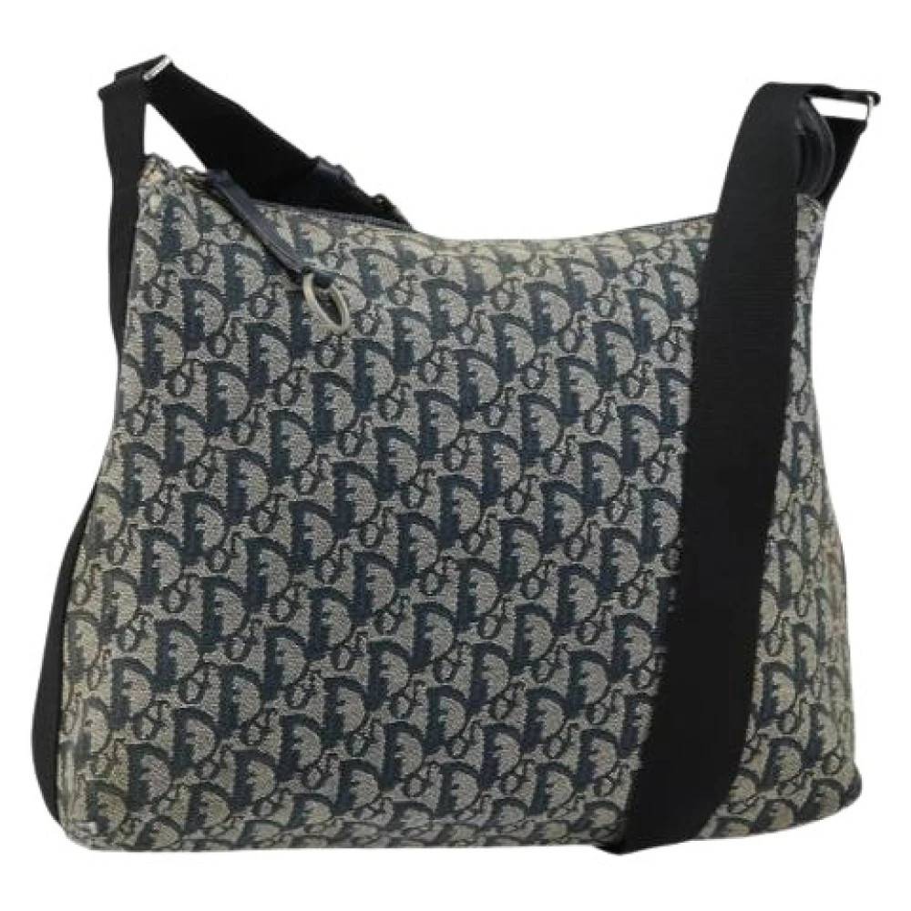 Dior Vintage - Pre-owned Trotter Canvas Axelremsväska Vintage - Dam - ONE Size - Läder