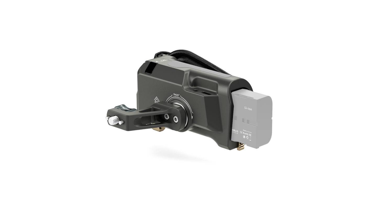 Tilta Tiltaing Right Side Advanced Focus Handle (F570 Battery) Type VII - Tilta Gray