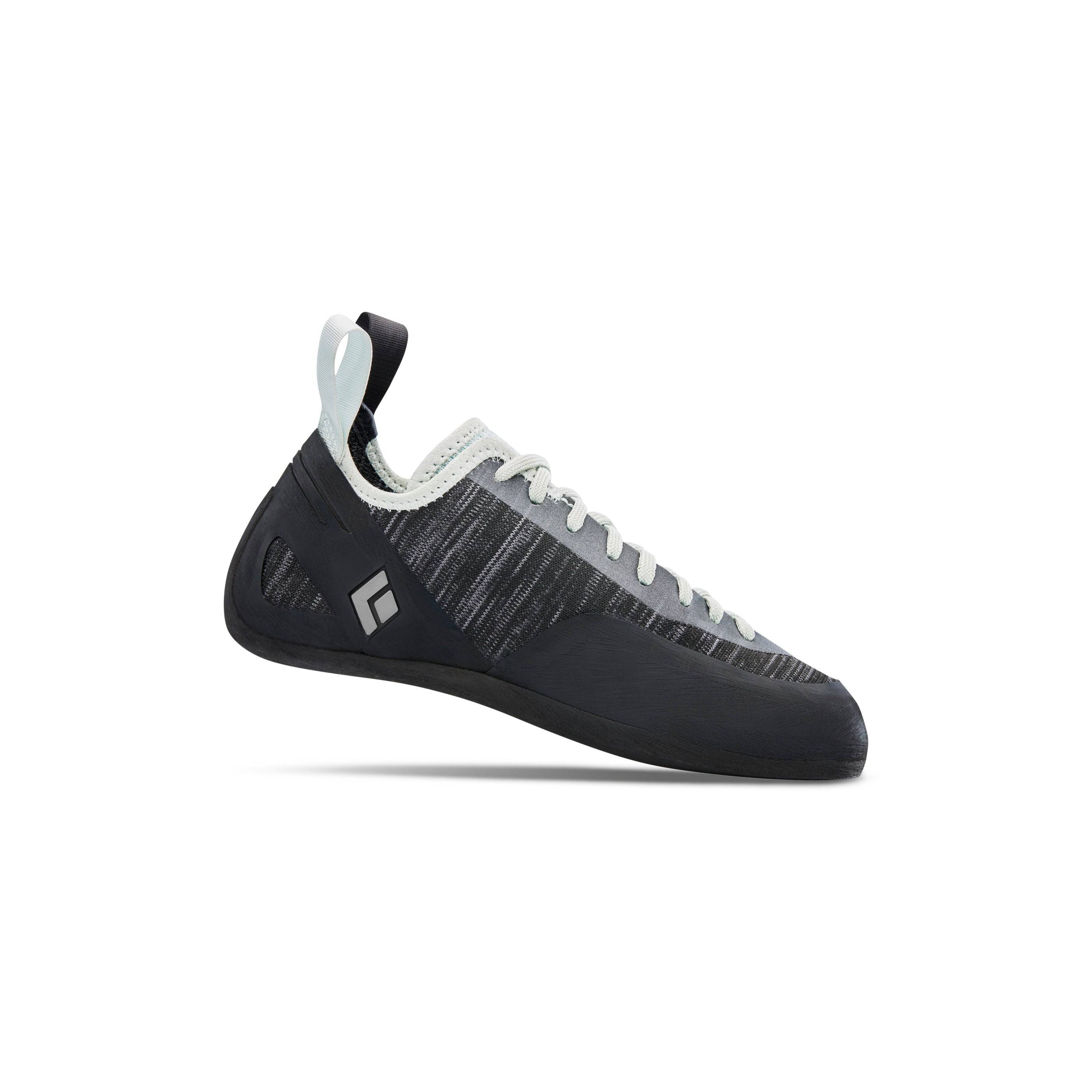 Women's Momentum Lace Climbing Shoes - White-Alloy / USW 8