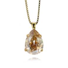Caroline Svedbom Halsband Mini Drop Golden Shadow (Guld)