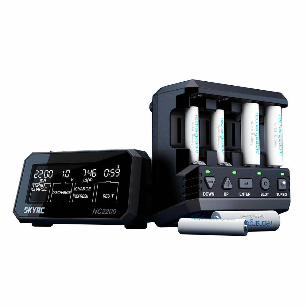 SKYRC NC2200 DC 12V 2AAA AAA NiMH/NiCD Multifunktionsladdare