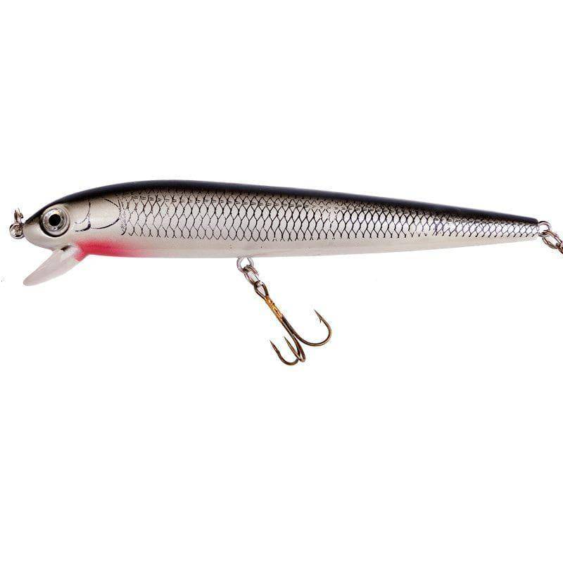Wobbler Eco Shallow Running - silver/svart/röd