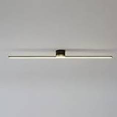 Minimalist Ceiling Light Long Strip Semi Flush Mount Lamp, Boutique Decoration Chandeliers Linear Close-to-Ceiling Lights for Living Room Bedroom Hallway Kitchen, 4000K Natural Light