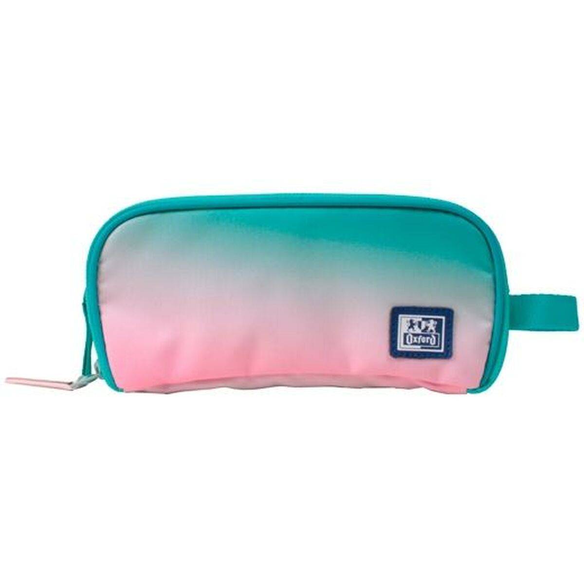 Tredobbelt bæretaske Oxford Gradient Ocean Multifarvet 23 x 8,5 x 10 cm