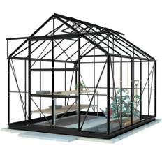 Lykke Drivhus PC 8,2m2, sort