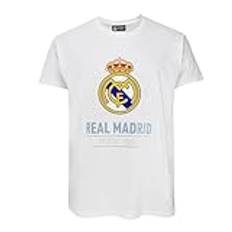 Real Madrid Tryckt nr 89 vit T-shirt - licensierad produkt unisex vuxen T-shirt (1-pack)