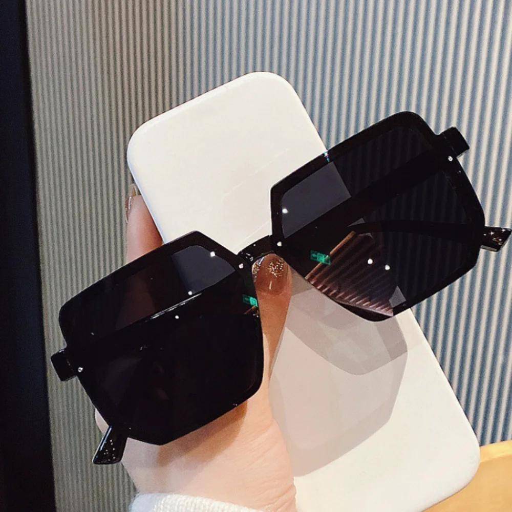 Vintage Big Frame Sunglasses Women Men Retro Square Sun Glasses Unisex Polygon Eyewear Fashion Accessories other