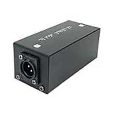Generico Mikrofon Preamp, Low Noise Preamp Förförstärkare, Dynamic Mic Booster, Mic Preamp Podcast, Active Inline Mic Preamp för dynamisk mikrofon för att förbättra ljudkvalitet och brusreducering