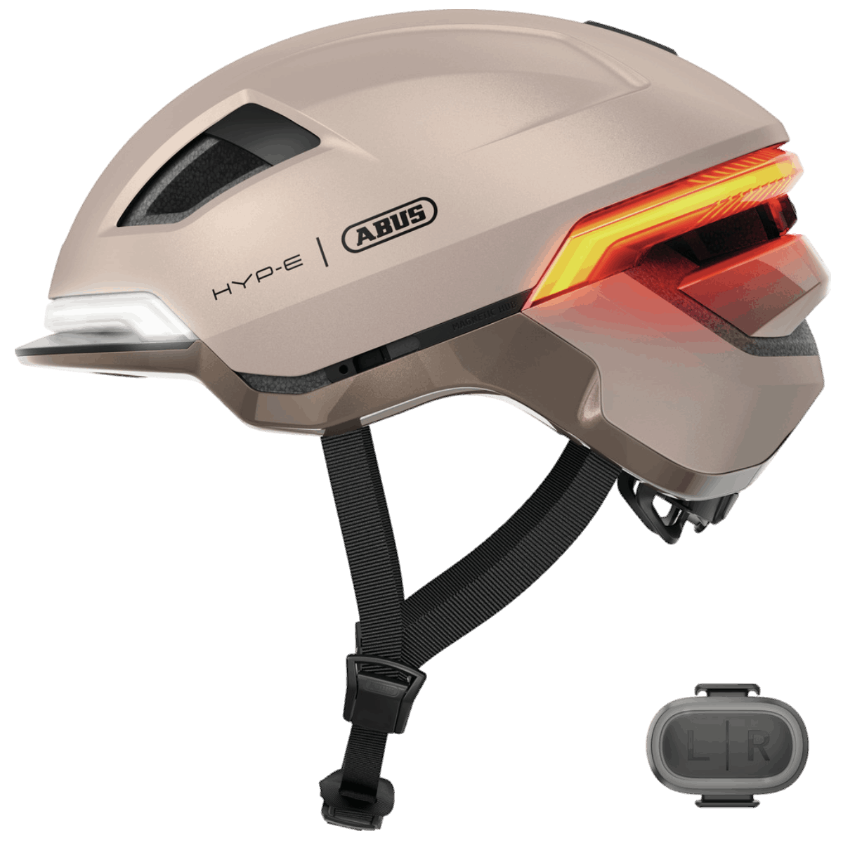 Cykelhjälm ABUS HYP-E Champagne Gold-L (57-61 cm)