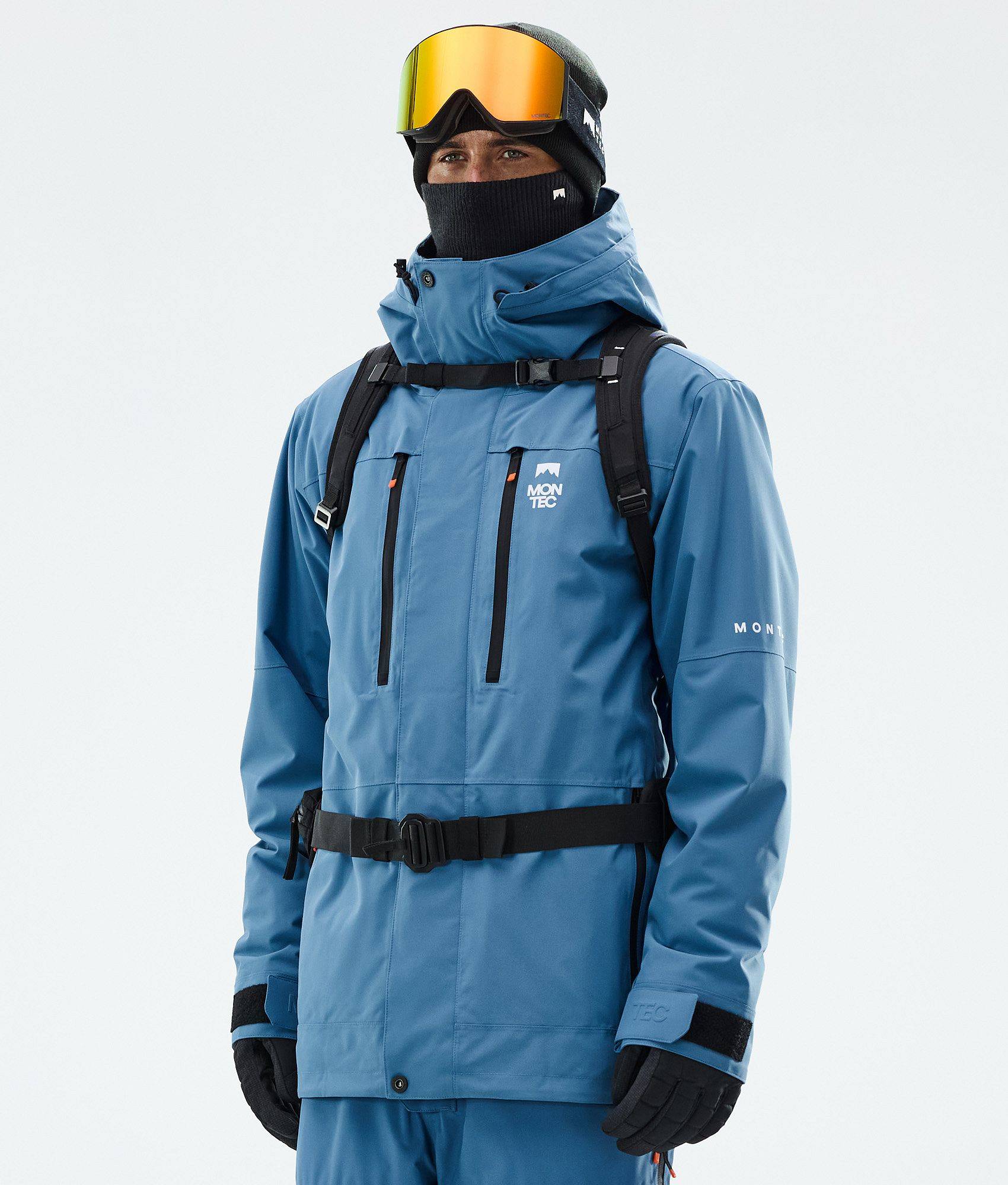 Montec Fawk Snowboardjacka Man - Blue Steel - Blå