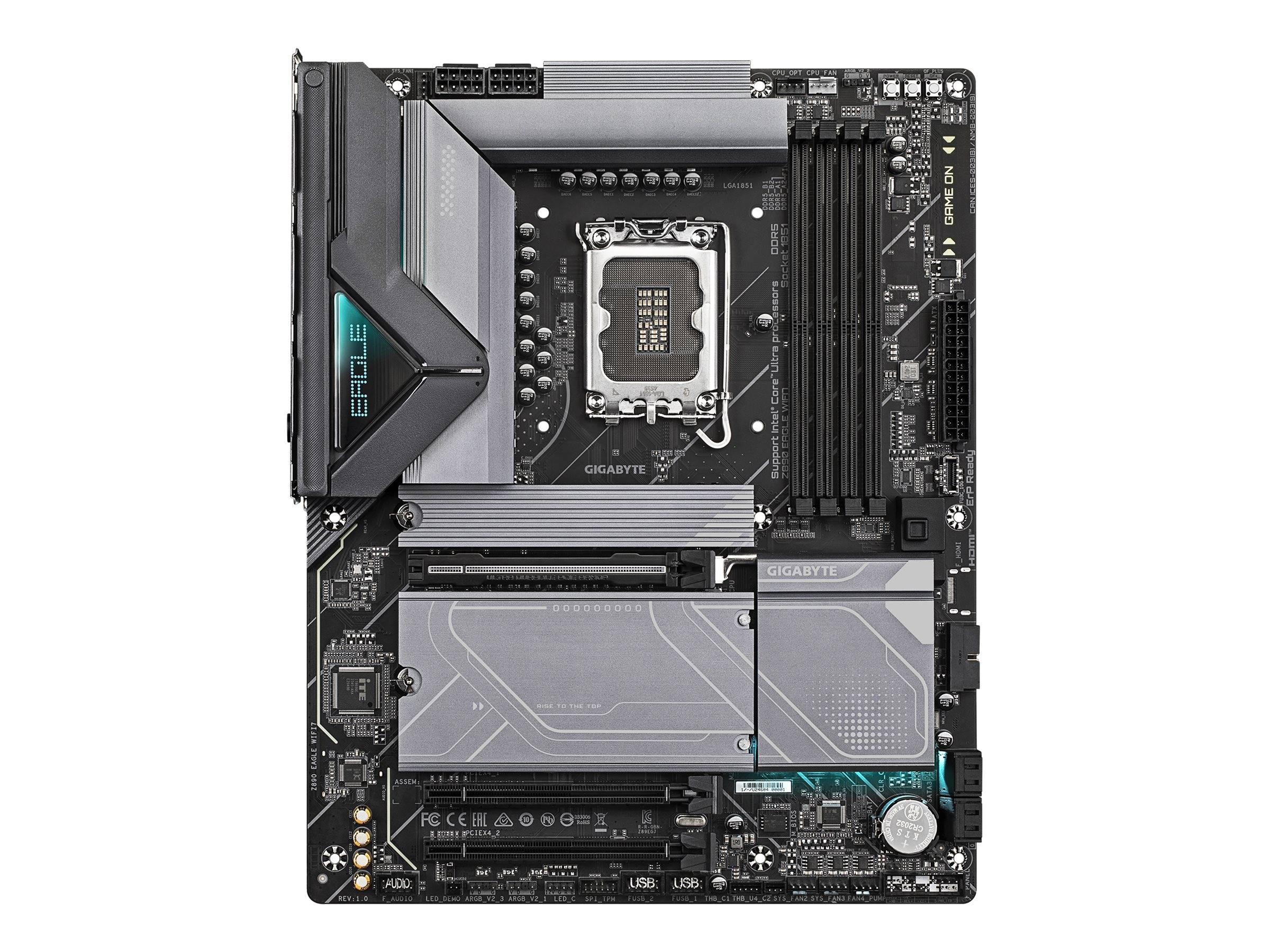 Gigabyte Z890 EAGLE WIFI7 ATX LGA1851 sokkel Intel Z890 --> I externt lager, forväntat leveransdatum hos dig 13-03-2026