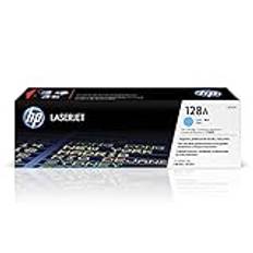 HP 128A - cyan - original - LaserJet - tonerkassett (CE321A)