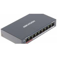 Switch PoE DS-3E0109P-E/M(B) 9-PORT Hikvision