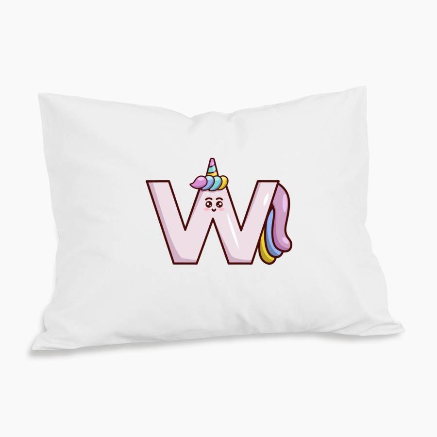 Bokstav Unicorn Örngott