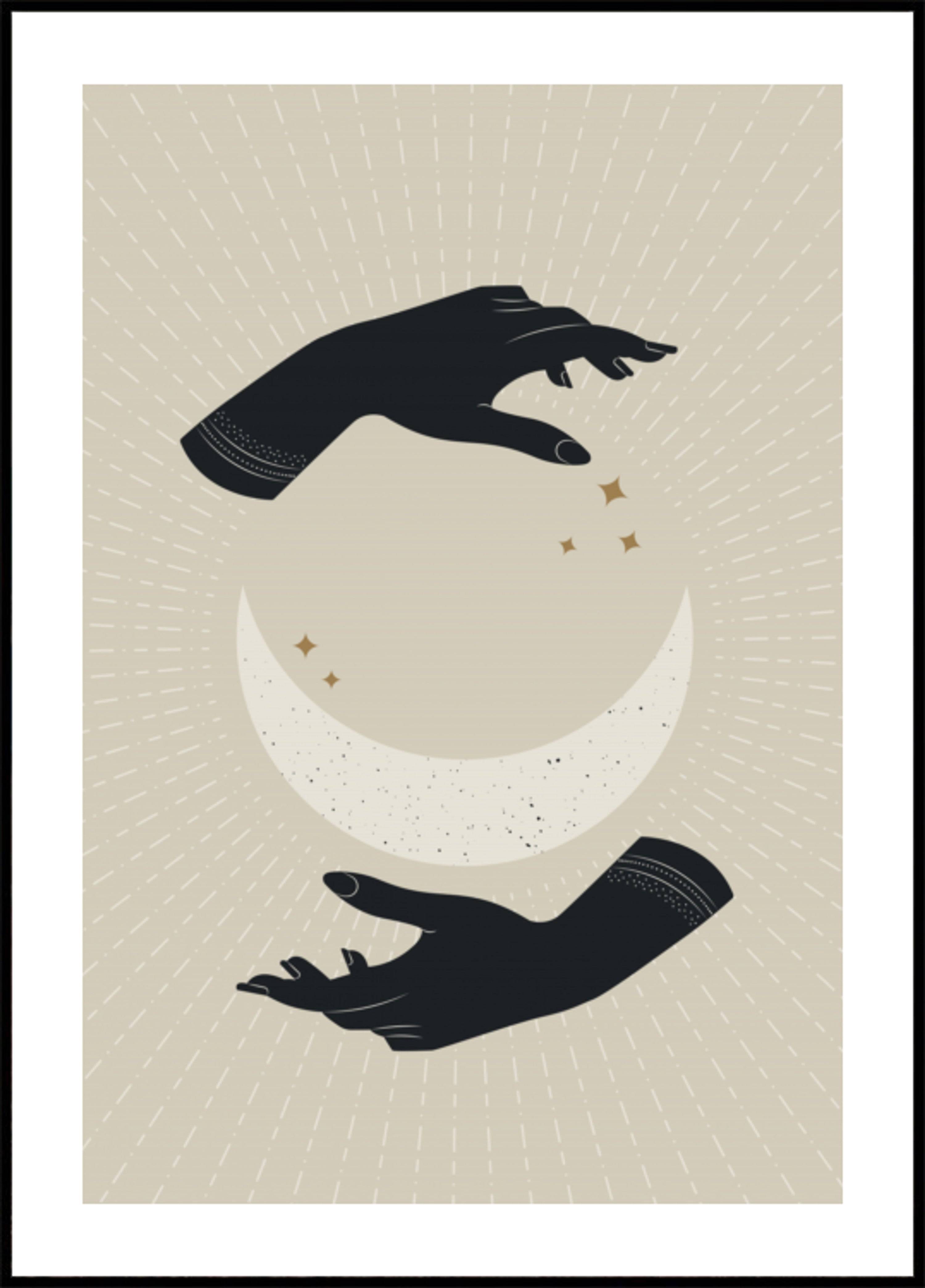 Celestial Hands Embrace (70x100) - Plakater > Osorterade verk