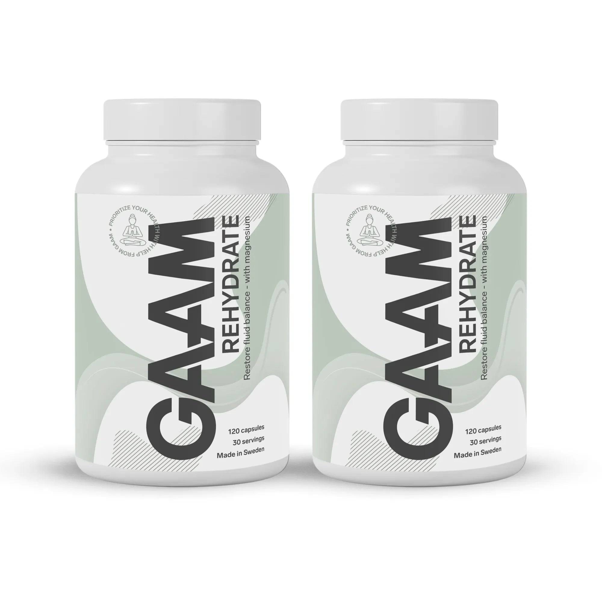 Gaam Rehydrate 360 Caps