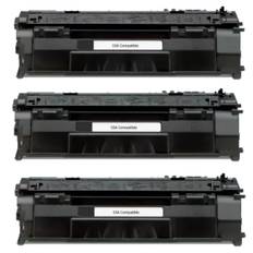 HP 53A XL BK combo pack 3 stk - Sort 21000 sider - Kompatibel Toner Q7553X