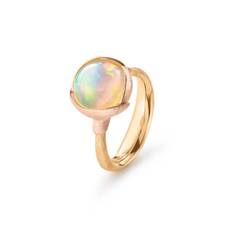 Ole Lynggaard Lotus 2 ring i guld med opal-Str_49